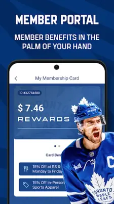 Toronto Maple Leafs android App screenshot 1